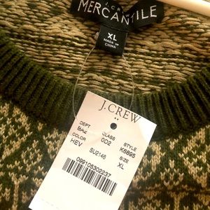 Men’s Jcrew Fair Isle Sweater.